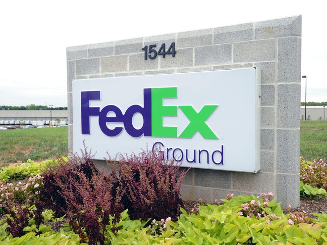 The FedEx Ground facility in Kernersville, N.C, is shown in September 2011, shortly before its grand opening.