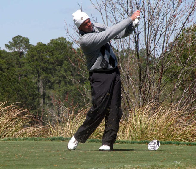 File photo Colleton River Plantation Club golf director Matt Lucchesi tied for fourth in last year's Hilton Head Open professional flight. His club hosts the tournament this weekend.