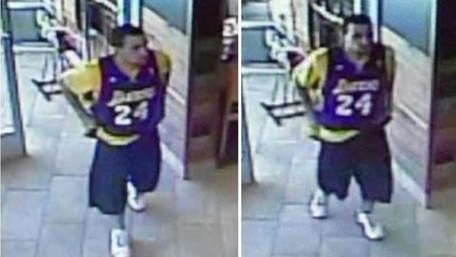 Police say this man stole a woman’s a purse outside of a Panera restaurant this morning (Photo provided)