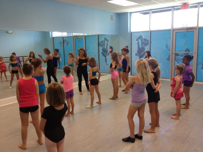 (Photo courtesy of Elite Performing Arts Co.) Students practice at Elite Performing Arts Co. in Gastonia. The studio opened up in June.