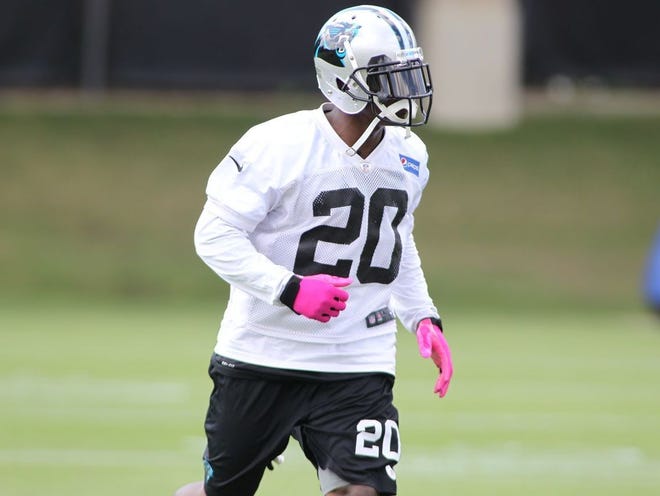 Panthers defensive back D.J. Moore, a former Broome standout, played his first four seasons in the NFL with Chicago. Carolina will square off against the Bears in a preseason game on Friday night in Charlotte, N.C.