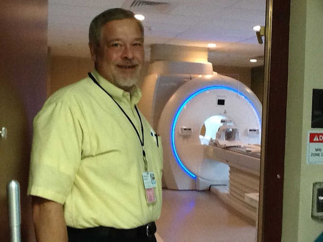 Photo courtesy of Effingham Health SystemDr. James Cornwell with the new MRI system.