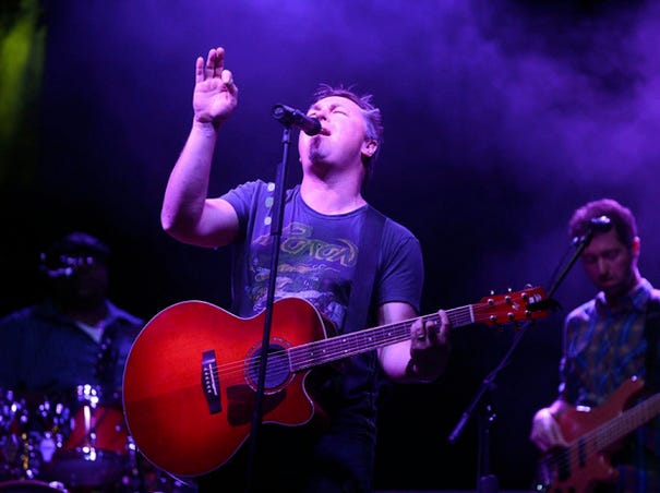Edwin McCain, playing April 13 at Converse College in S.C. Photo by the Spartanburg Herald-Journal