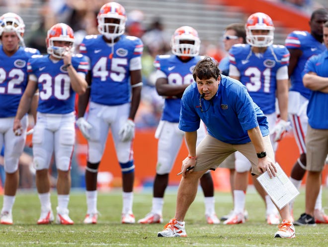 Florida coach Will Muschamp said it's important that his younger players get experience playing in front of fans.