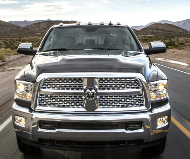 “But honey, I need it for the job!” The Ram 3500 Laramie Longhorn Crew Cab 4X4 brings new dimensions to chrome-plating.