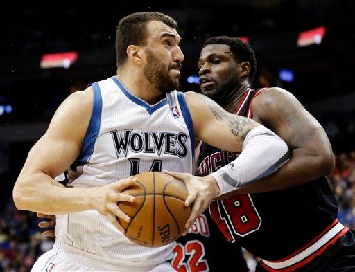 After weeks of negotiations, waiting and watching, Pekovic and the Timberwolves came to agreement on Wednesday, Aug. 14, 2013, on a new five-year contract worth $60 million that includes an additional $8 million in incentives.