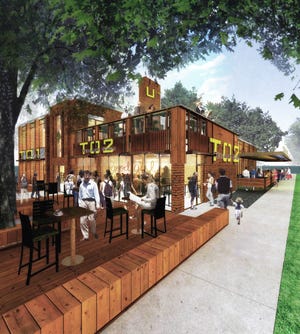 The Presbyterian Student Center will be redeveloped into U14 expected to open in summer 2014 with up to seven restaurants, including Burrito Bros. Taco Co.
