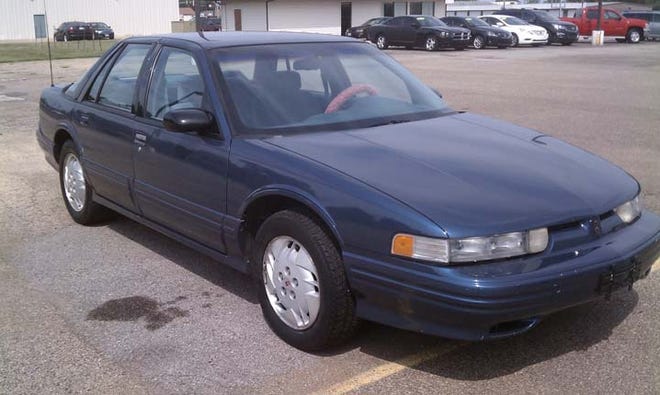 This 1996 Oldsmobile Cutlass will be auctioned at the Chillicothe Optimist Club's Taking It to OVERDRIVE fundraiser Sunday.