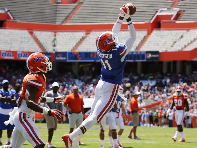 Demarcus Robinson has emerged as a downfield threat for the Gators.