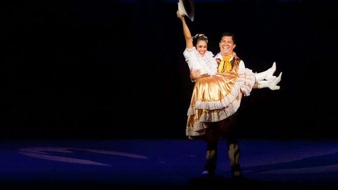 Members of Roy Lozano Ballet Folklorico de Texas will perform a free show Saturday at Zilker’s Hillside Theater.