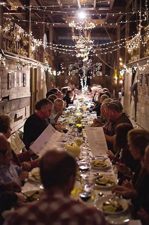 If you're lucky, seats are still available for this year's barn dinner at Meadow's Mirth Farm in Stratham.