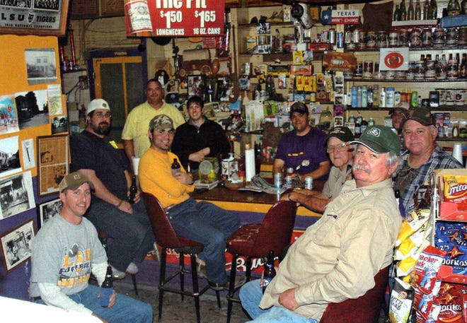 Chemical plant workers gather at the end of the day at The Pit Too Sports Bar in St. Gabriel. Area workers are known to frequent the establishment along with St. Gabriel Grocery and Deli.
COURTESY PHOTO/Theresa Roy