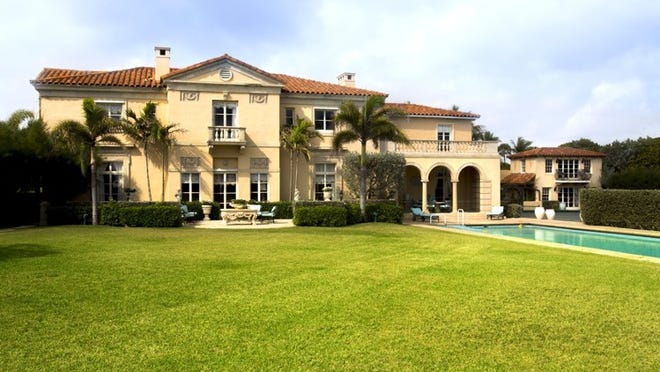 Robert L. and Linnette Miller and his wife have sold Vita Serena, their oceanfront estate at 105 Clarendon Ave. The main house, above, and an adjacent guesthouse at 874 S. County Road changed hands for a recorded $17.413 million.