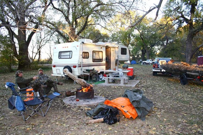 As a youngster, kids get to enjoy all kinds of camps. But there aren't many open to adults so it's only fitting they start their own version of the several day to week-long adventures. The author and several of his friends began a tradition of "themed" camps and Duck Camp at Cheyenne Bottoms was the first one.