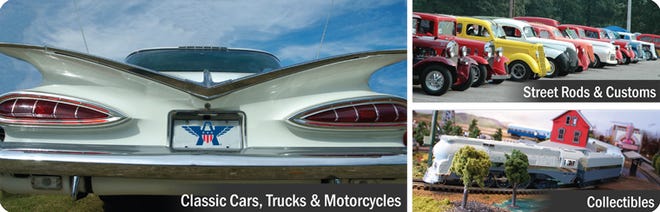 Companies like American Collectors Insurance, Hagerty, Grundy and many more offer specialty insurance for antique cars, muscle cars, hot rods, motorcycles and even collectibles with pre-agreed upon values.