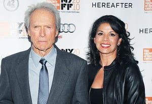 Clint Eastwood and Dina Eastwood | Photo Credits: Dimitrios Kambouris/WireImage