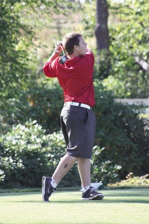 File photo
Wells senior Nick Audet enters his fourth season with the Warriors’ golf team.
