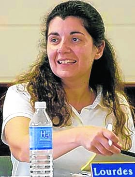 Lourdes Ramirez questions the need to monitor people who want to review 
public records.
HERALD-TRIBUNE ARCHIVE / 2006
