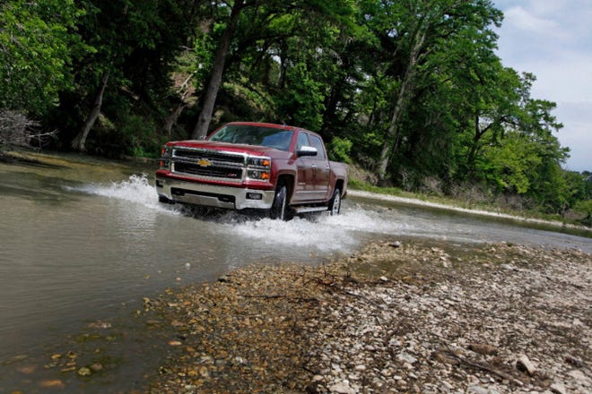The 2014 Chevrolet Silverado 1500 LTZ combines four-wheel drive capability with a quiet and classy interior.