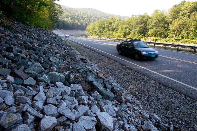 Toby Talbot/The Associated PressCars travel on the rebuilt Vermont Route 107 in Bethel, Vt. Driving in America has stalled, leading researchers to ask: Is the national love affair with the automobile over? After rising for decades, total vehicle use in the U.S. peaked in August 2007.