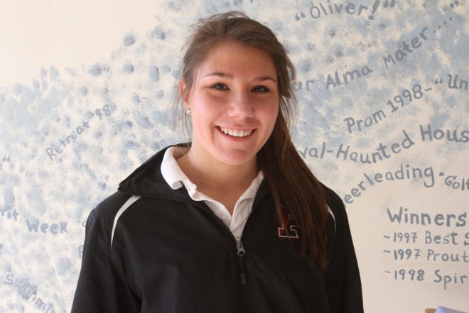 Prout swimmer Molly Giudice’s good deed in honor of her late mother has had ripple effects.