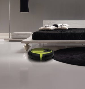 The Rydis robot vacuum takes a hands-off approach; cleaning can be done while you're out.