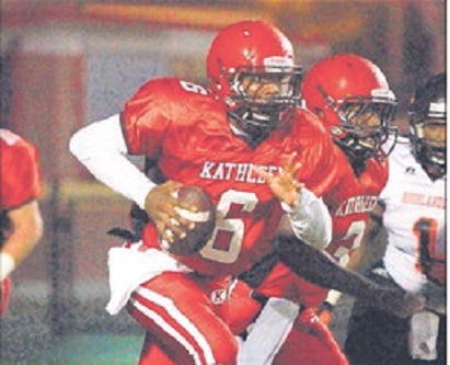 Kathleen quarterback Kevin Wilson leads the Red Devils against rival Lake Gibson.