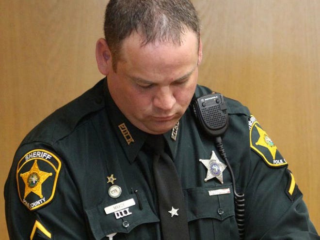 Polk County Sheriff's Office Bailiff James Maxcy exchanged 5,400 texts with Judge Susan Barber Flood, a report says.