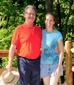 Jody Floor, a Columbia occupational therapist, donated a kidney to her father, Bud Floor of Kirkwood, on July 11.