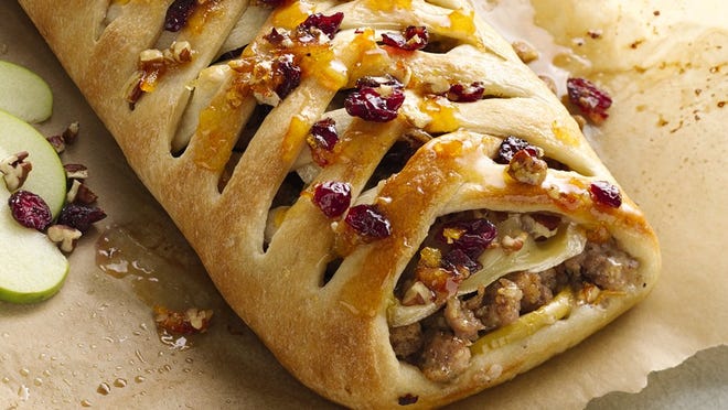 The Sausage Apple Brie Stromboli recipe from Mary Jo LaRocco is a semi-finalist for the Pillsbury Bake-off. Votes for the dish can land her in the finals competing for the $1 million prize.