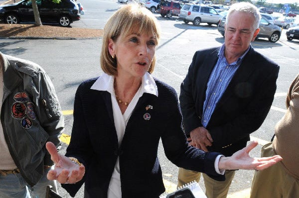 Attorney General Martha Coakley kicked off her campaign for governor Monday with stops around the region, including a visit to Panera Bread in Hyannis in the late afternoon to shake hands and talk to reporters.