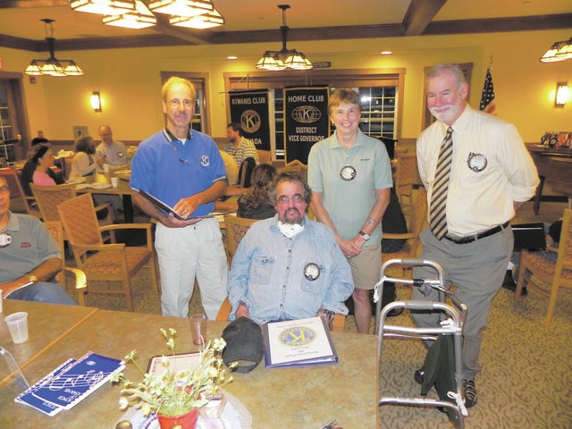 Jensvold inducted into Kiwanis