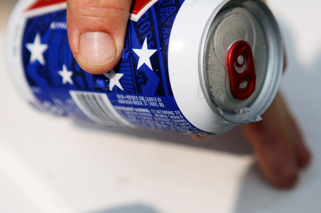 A can of Budweiser beer, July 6, 2013. Photo by KT KING, The Oklahoman