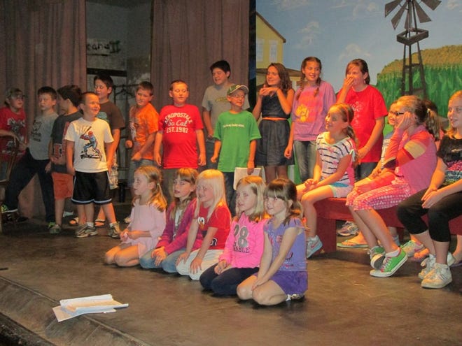 The Jr. Rascals lift their voices in song as they get ready for “the Rascal Radio Hour.”