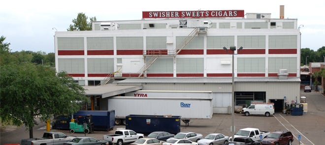 Jacksonville's Swisher Sweets Cigars plant.