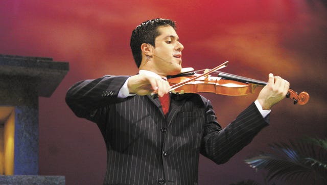 World famous violinist at Gates Hall this Friday