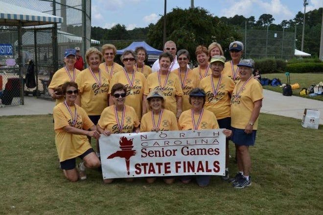 The Golden Girls softball team won their fifth straight championship in the 65 and older division, bringing home the gold from the N.C. Senior Games held earlier in September.