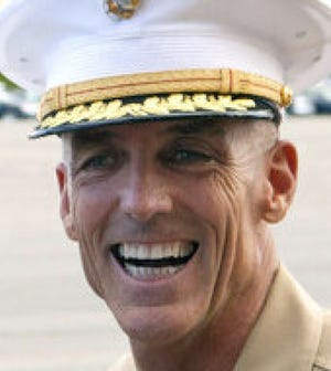 Marine Maj. Gen. Gregg Sturdevant, senior aviation officer