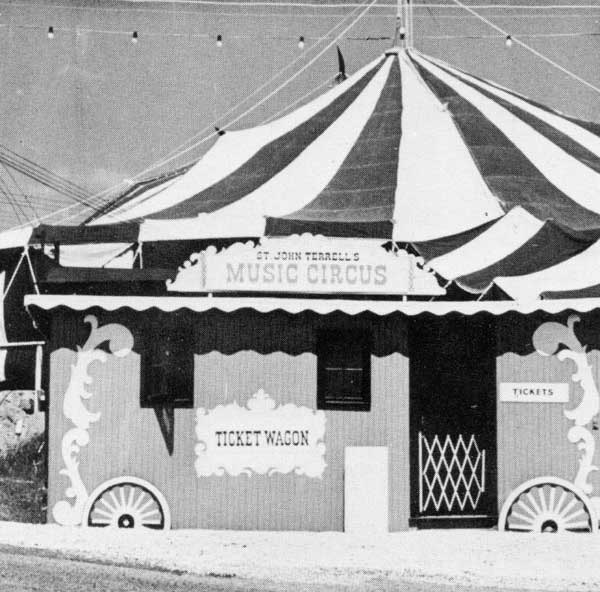 The St. John's Terrell Music Circus opened in Lambertville in 1949 and lasted until 1970, featuring some of the biggest entertainers in the world.