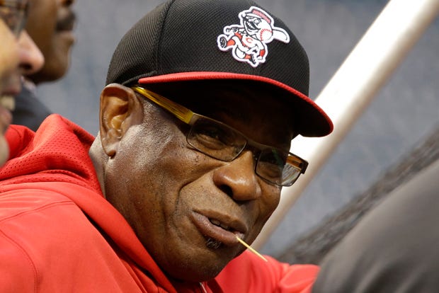 Dusty Baker has managed 20 years in the majors with San Francisco, the Chicago Cubs and Cincinnati. His teams have won five division titles, and he is a three-time NL Manager of the Year.