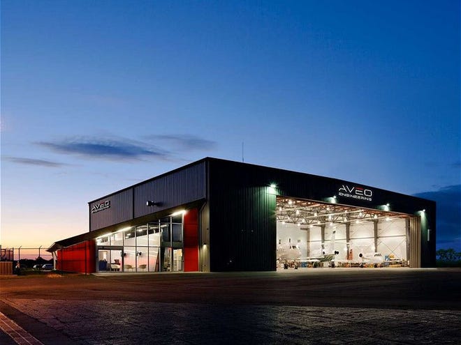 Aveo Engineering CEO Christian Nielsen believes in constructing buildings that “look as cool” as the state-of-the-art LED airplane lights the company manufactures, like this facility in the Czech Republic. He plans a similar structure on land his company is leasing at the Flagler County Airport.