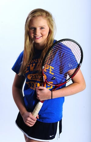 All Intell New Hope-Solebury girls tennis player Genevieve Hobson