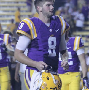 LSU quarterback Zach Mettenberger passed for 372 yards and three touchdowns in the Tigers' 44-41 loss to Georgia on Saturday afternoon.
POST SOUTH PHOTO/ Peter Silas Pasqua