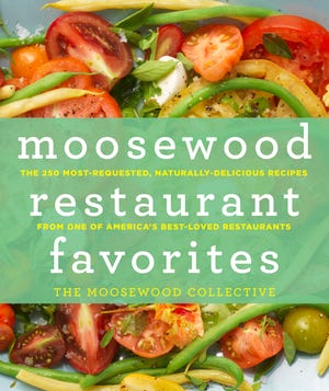 This undated image provided by St. Martin's Press on Sept. 4 shows the cover to the cookbook "Moosewood Restaurant Favorites." Since it opened in 1973, the Ithaca, N.Y., restaurant has evolved from a group of 20-somethings cooking for friends into a mature business with a line of cookbooks and an international clientele.