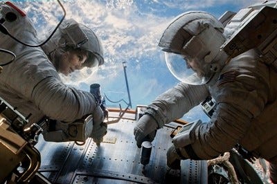 "Gravity: An IMAX 3D Experience" is on screen daily through Oct. 31 in World Golf Hall of Fame IMAX Theater.