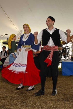 Greek dancing will be spotlighted throughout the weekend. Contributed photo
