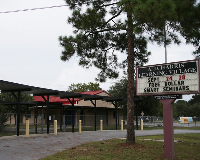 The A.D. Harris Learning Village is located on 11th Street in Panama City.