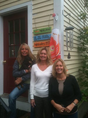 Courtesy photo

From left: Shoofly owner Cherie Herne, Chamber’s Holly Roberts, Shoofly assistant Cheryl Patten.