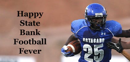 Watch Happy State Bank Football Fever.