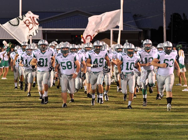 The Hokes Bluff Eagles travel to Anniston tonight.